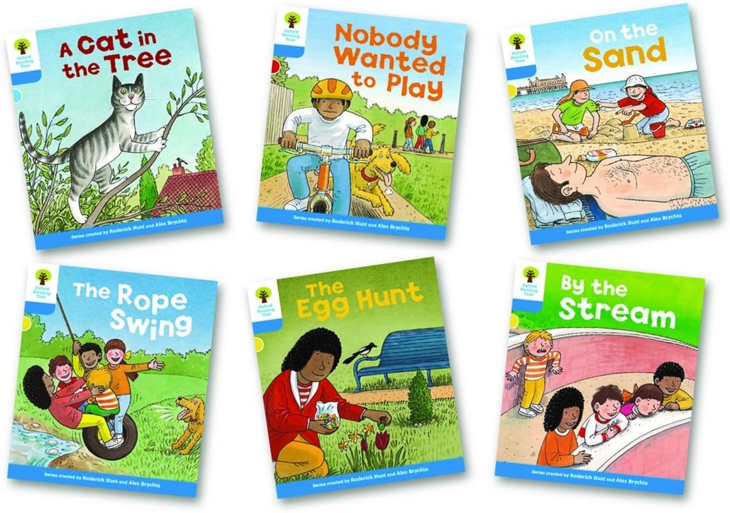 Biff, Chip and Kipper Stories Level 3 Stories Mixed Pack of 6