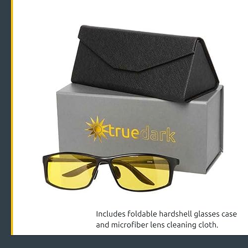 Miniatura 5 de TrueDark Daylights - Lentes de bloqueo de luz azul ámbar Elite para reducir la fatiga ocular y el deslumbramiento UV, para aumentar la energía,