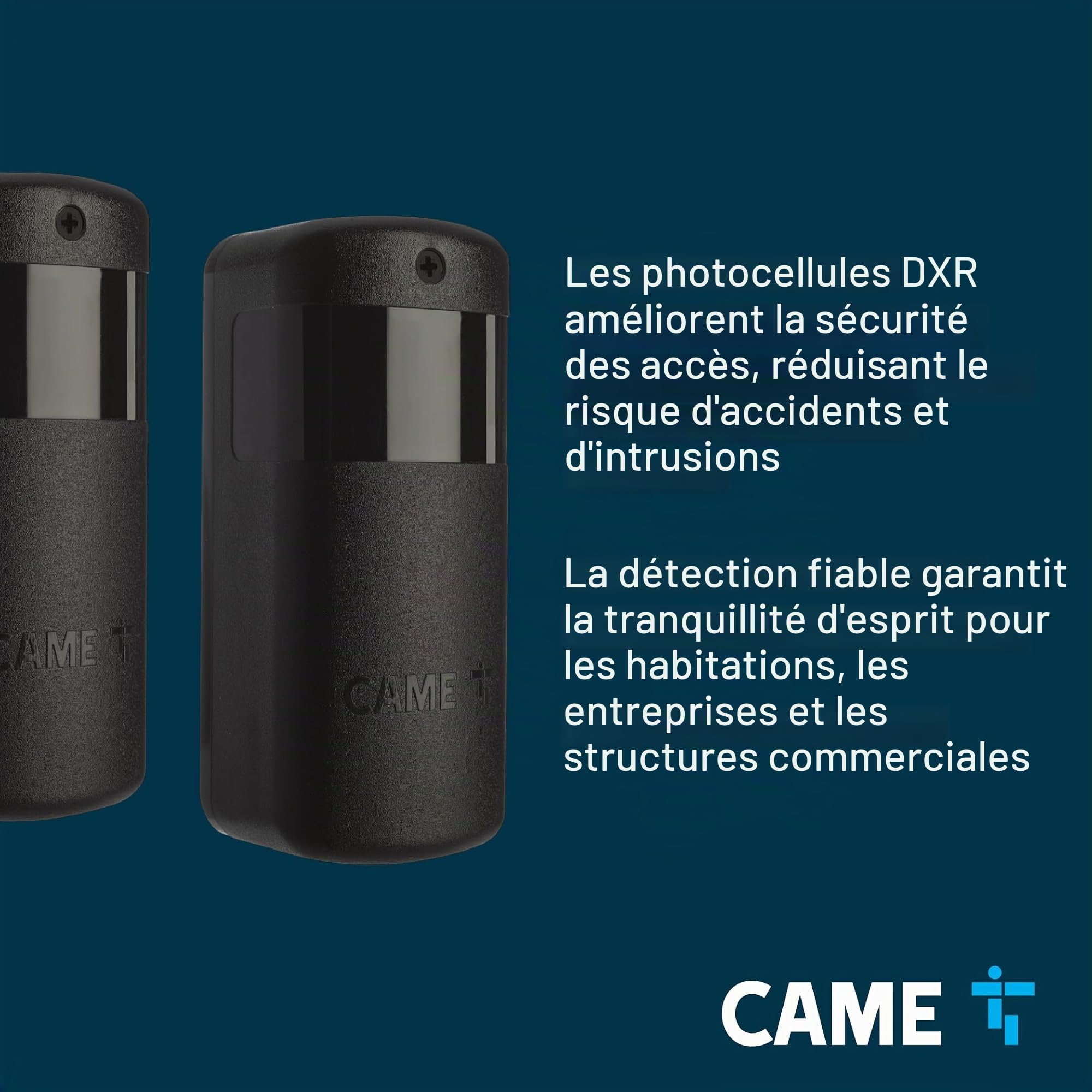 Came DXR Paire de photocellules externes sans Fil de 10mt ex DBC01-806TF-0060