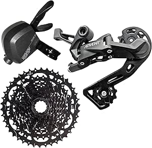 Dérailleur Arrière MICROSHIFT ADVENT RD-M6195S 9V Chape Courte Clutch