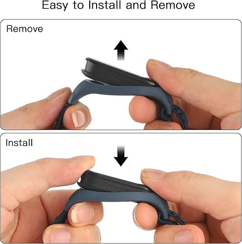 Miniatura 3 de Paquete de 2 Correa elástica ajustable compatible con Xiaomi MI BAND 3456 correa para hombres y mujeres correa deportiva de nailon elástica de