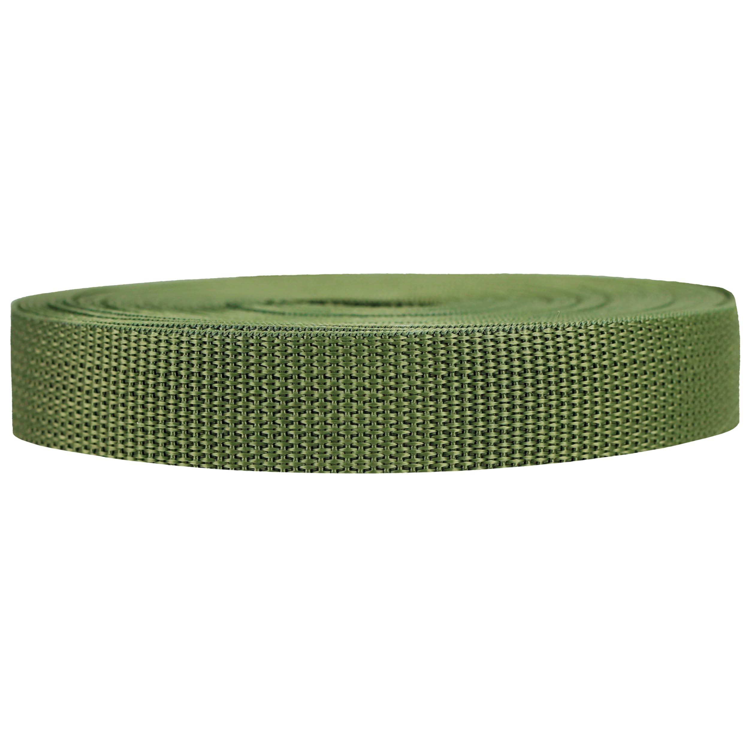Strapworks Lightweight Polypropylene Webbing - Poly Strapping for Outdoor DIY Gear Repair, Pet Collars, Crafts – 3/4 Inch by 10, 25, or 50 Yards, Over 20 Colors