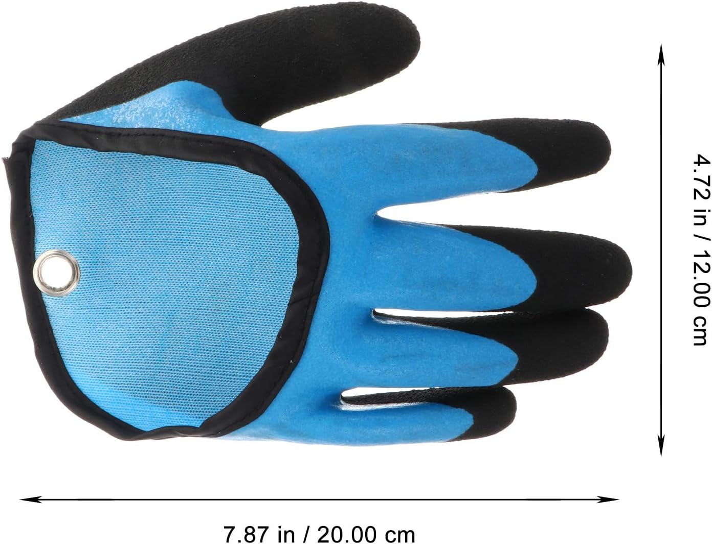 Anti-Slip Latex Fishing Glove with Pe Thread Waterproof Protective Right-Hand Kitchen Glove for Fish Cleaning and Handling