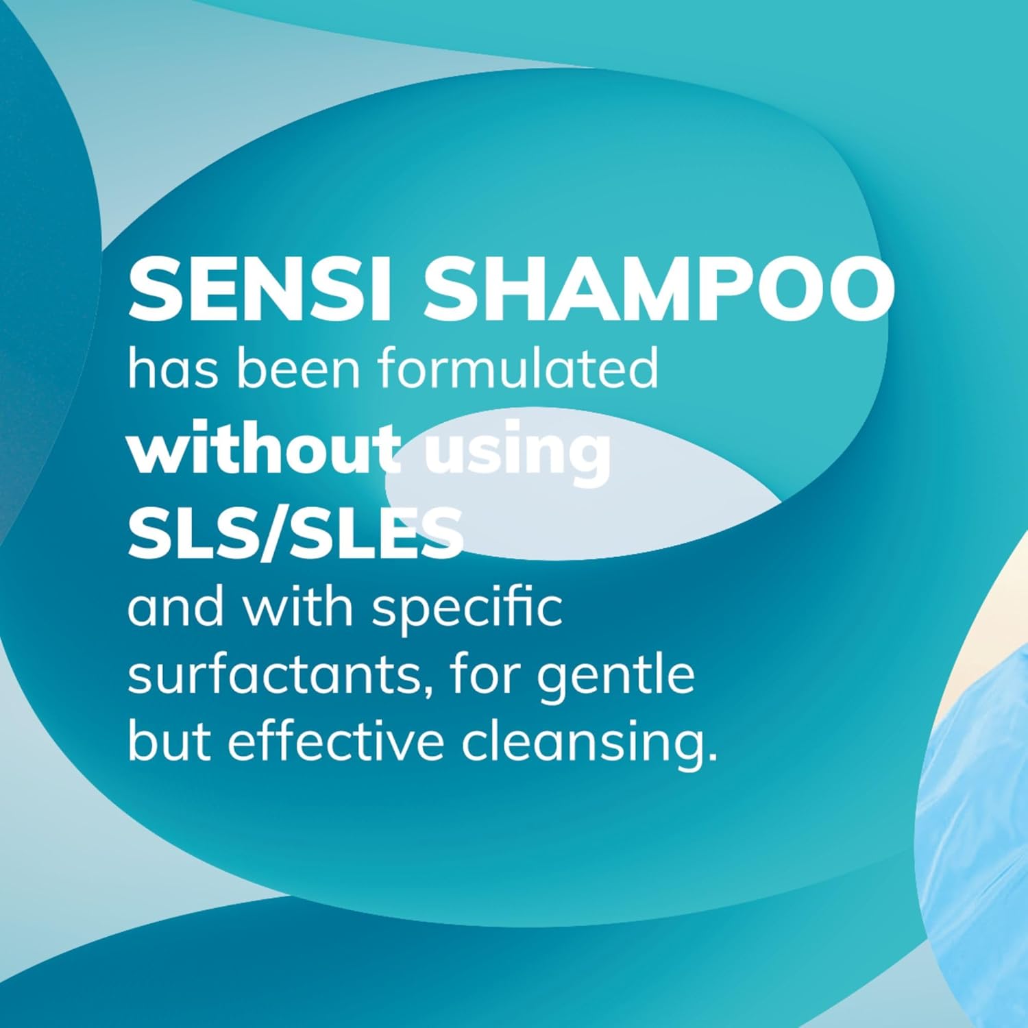 Fanola Sensitive Scalp Shampoo - Gentle Sulfate-Free Cleansing Shampoo for Irritated Scalp Care - Soothing Moisturizing Hair Cleanser for Sensitive Skin (33.8 Fl Oz)