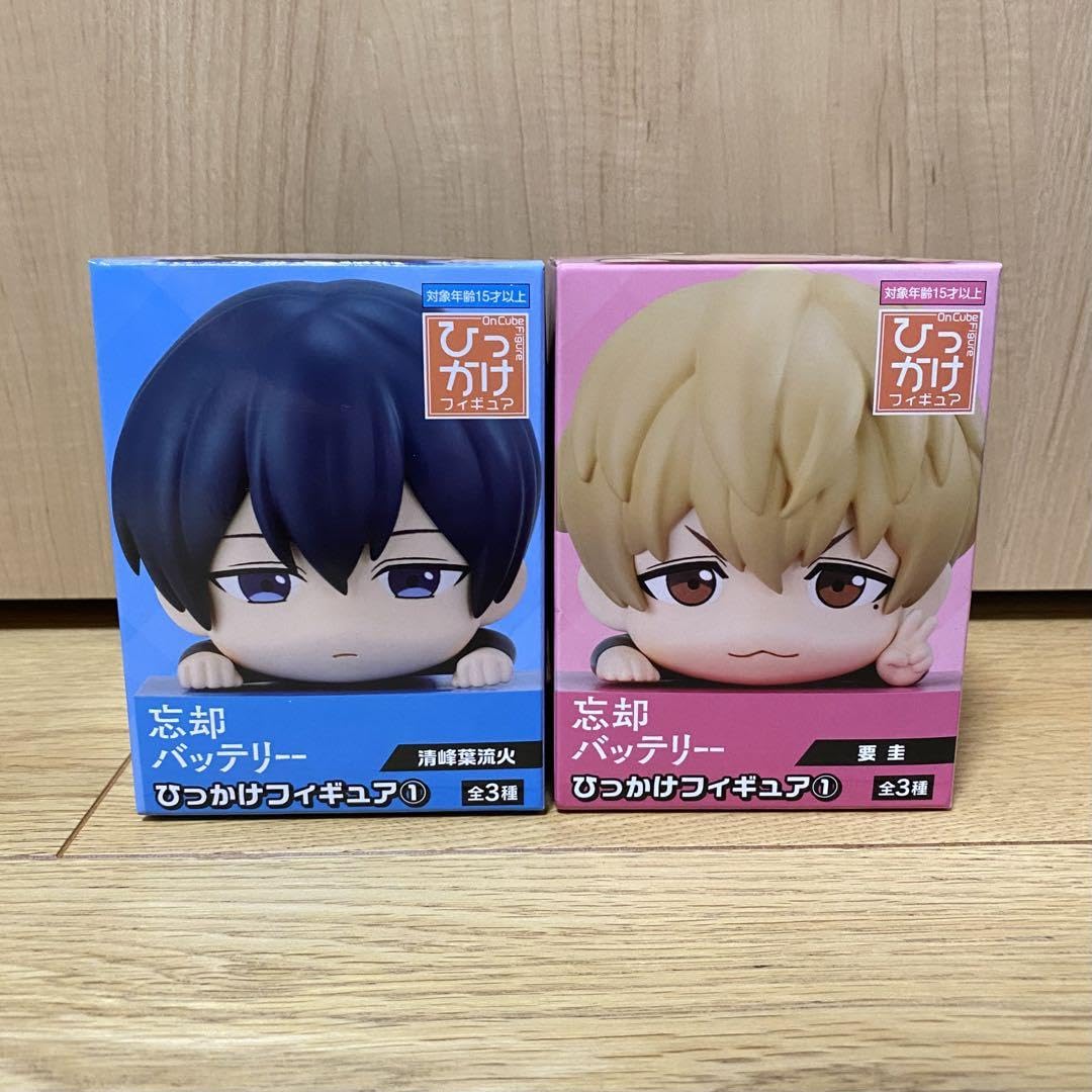 Amazon.co.jp: 忘却バッテリー ひっかけフィギュア 2点セット : おもちゃ