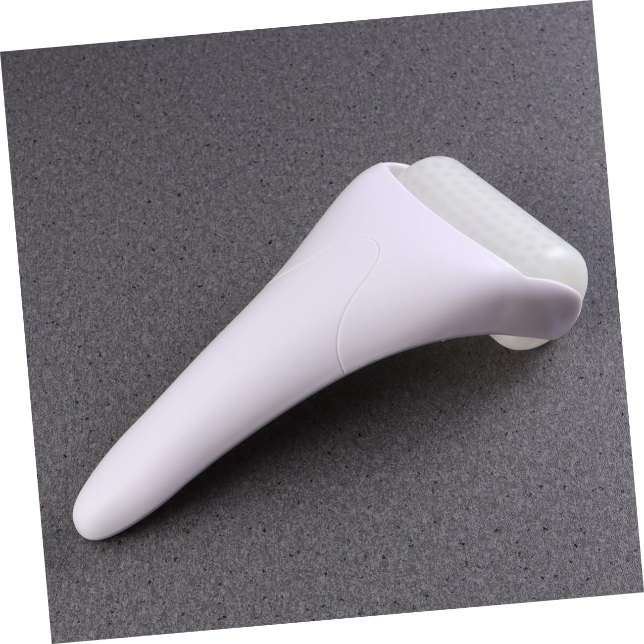 Mikinona 1Pc Facial Ice Roller for Relief Long Handle Design for Easy Use Soothes Redness and Wrinkles for Women and White