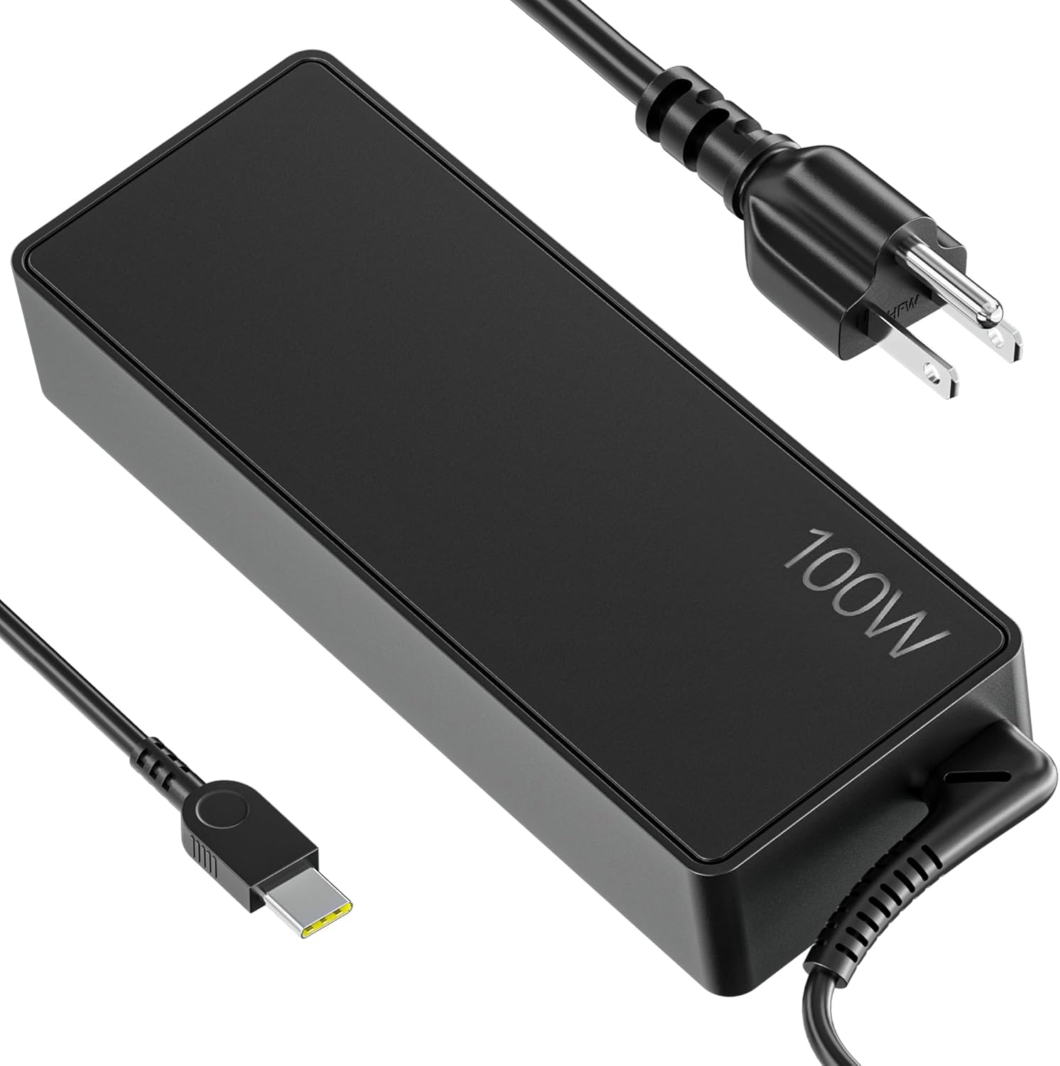 65W 100W USB C Laptop Charger Compatible with Lenovo Thinkpad/Yoga/IdeaPad/Chromebook, ADLX65YDC2A USB Type C Laptop Charger