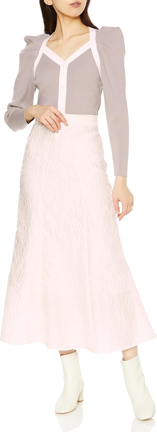 Amazon.co.jp: [スナイデル] ジャガードスカートドッキングニット