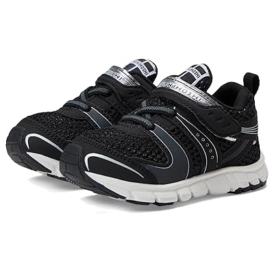 Tsukihoshi Kids Velocity (Toddler/Little Kid) Boys Shoes Black/Silver