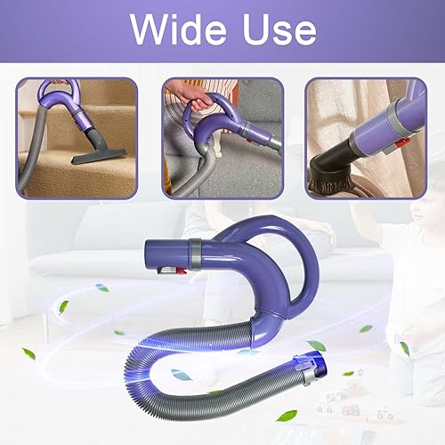 Miniatura 6 de Mango de manguera de repuesto compatible con manguera de vacío Shark Rotator Lift-Way NV350, NV351, NV352, NV355, NV356, NV357 y UV440, número de