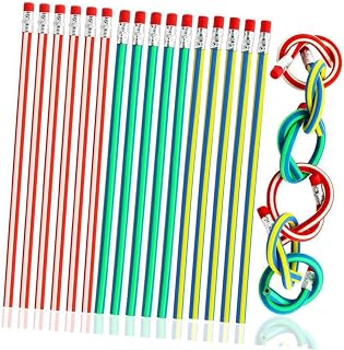 MAGICLULU Lápis De Desenho 50 Peças De Cor Flexíveis Coloridos Coloridos Bendy Continue Escrevendo Suprimentos Flexível Lápis