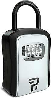 Key Lock Box for Outside - Realtor Lockbox for House Keys Outdoor - Combination Key Hiders to Hide a Key Safe Storage