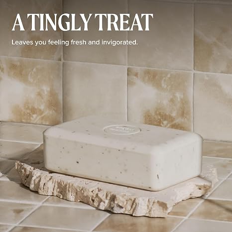 Tea Tree Body Bar Soap, Deep Cleans + Exfoliates, For All Skin Types