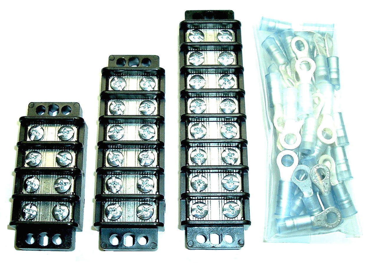 Fastronix 4, 6, and 8 Circuit Screw Terminal Strip Kit
