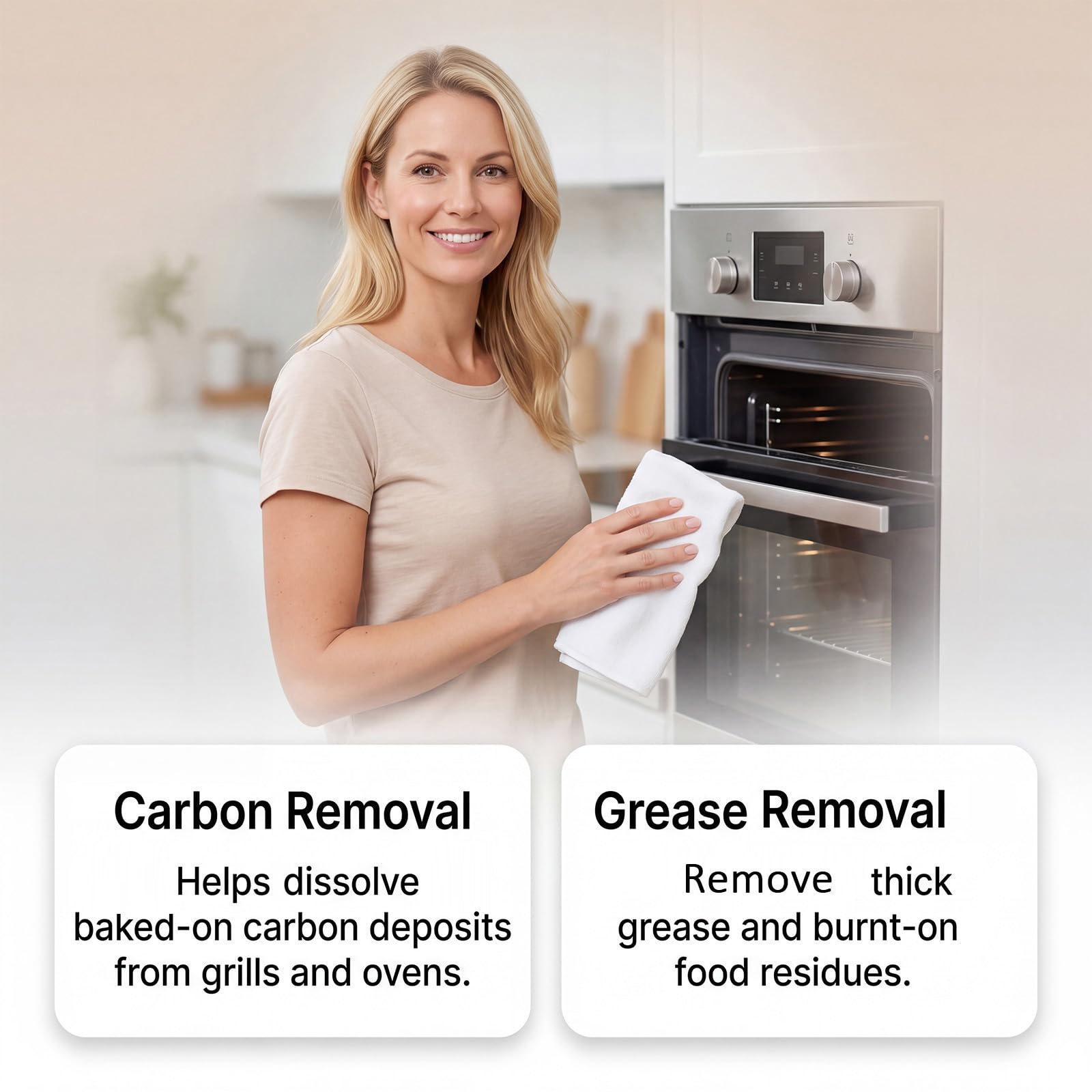 Multiuso Forno e Griglia Detergente Spray - Schiuma Pesante Sgrassante per la Cucina, Multiuso Pesante Sgrassante Smacchiatore per Forno, Potente Elettrodomestico Detergente Spray. (5pcs)