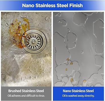 JOMOO 32Inch NanoCoated Stainless Steel Workstation Sink, 10 Deep Single Bowl Undermount Kitchen Sinks, Handmade Topmount Sink Set with Accessories for Kitchen, Bar & RV