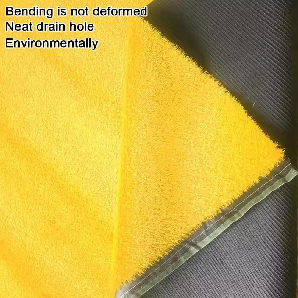 Synthetic Turf Roll, Faux Grass Mat, Pet-Friendly Turf for Patio, Garden, Balcony & Wedding