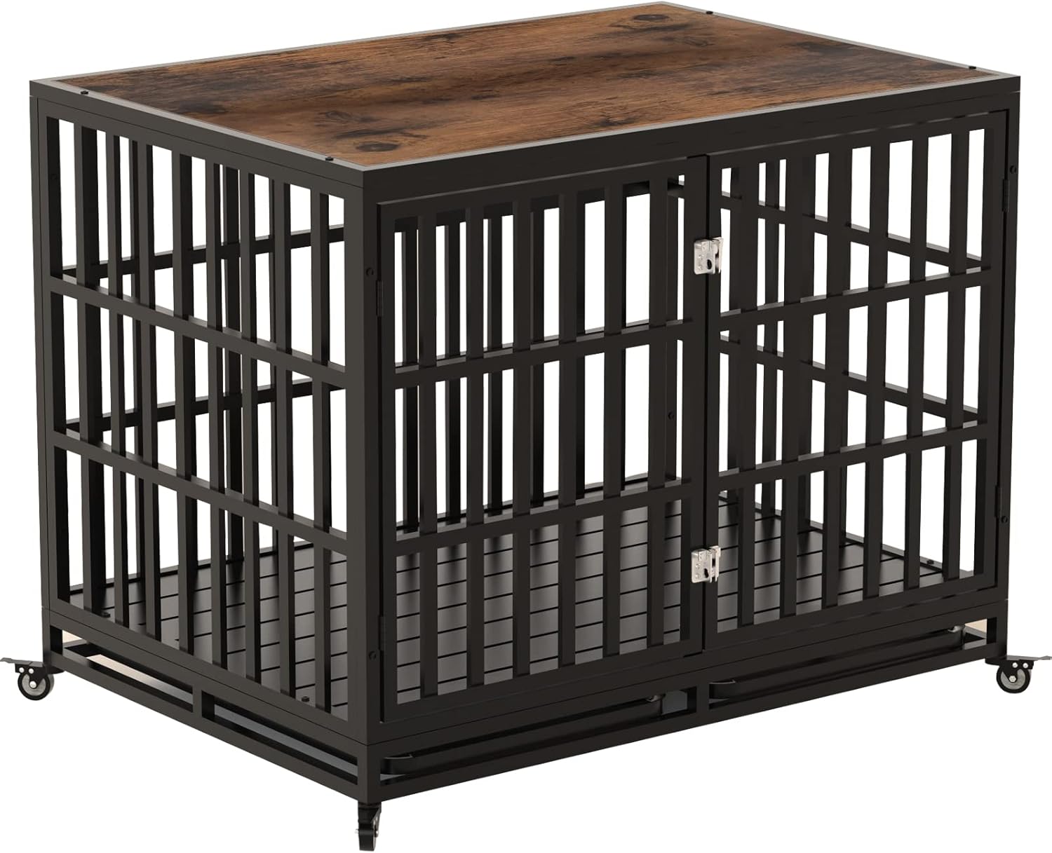 Snimoy Heavy Duty Dog Crate 42 Inch Dog Crate Furniture