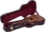 Crossrock Hard-Shell Boitier en bois pour le concert Ukules, Doublure d'éponge, Pieds métalliques, Stockage Space, Vinyle tweed (CRW600CUTW)