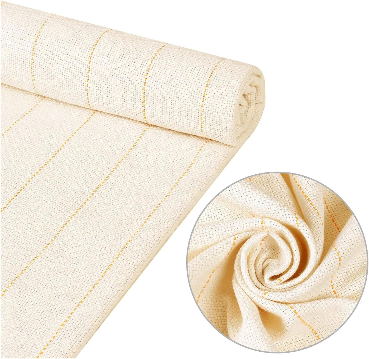 AITAF Primary Tufting Cloth, Tufting Cloth, Monk Cloth with Mark Lines and Sewn Edges, Perfect for Rug Tufting Gun and Rug Punch Needle (Size : 100x150cm)