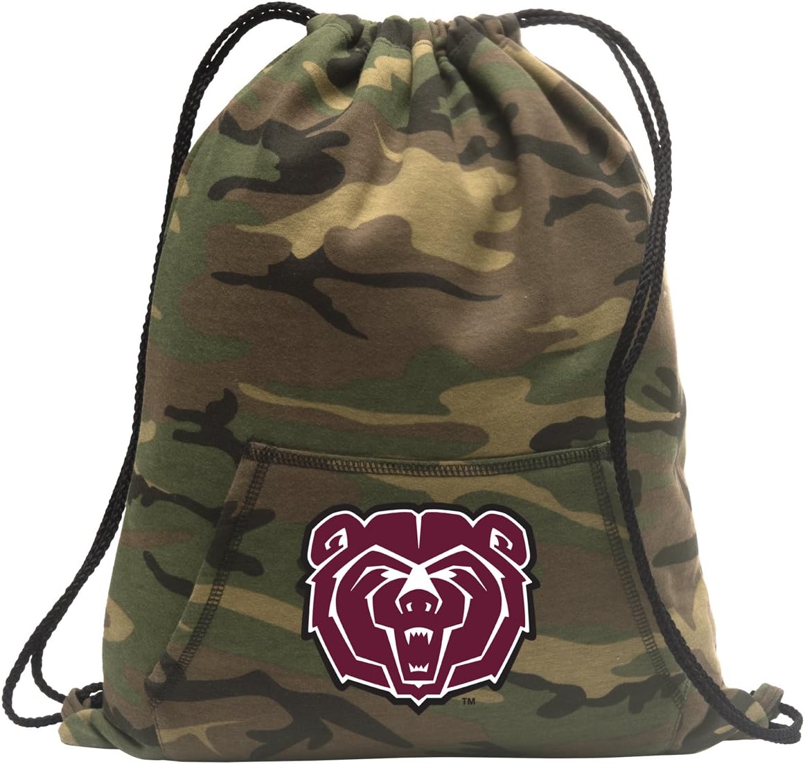 Broad Bay Camo Missouri State University Cinch Bag COOL Hoody Cinch Backpack