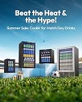 EUHOMY 18L Beverage Refrigerator Cooler, 24 Cans Mini Fridge with Quiet Compressor, Countertop Small Fridge with 40°F-61°F Digital Temperature Control, LED Lgiht for Home, Bar, Office