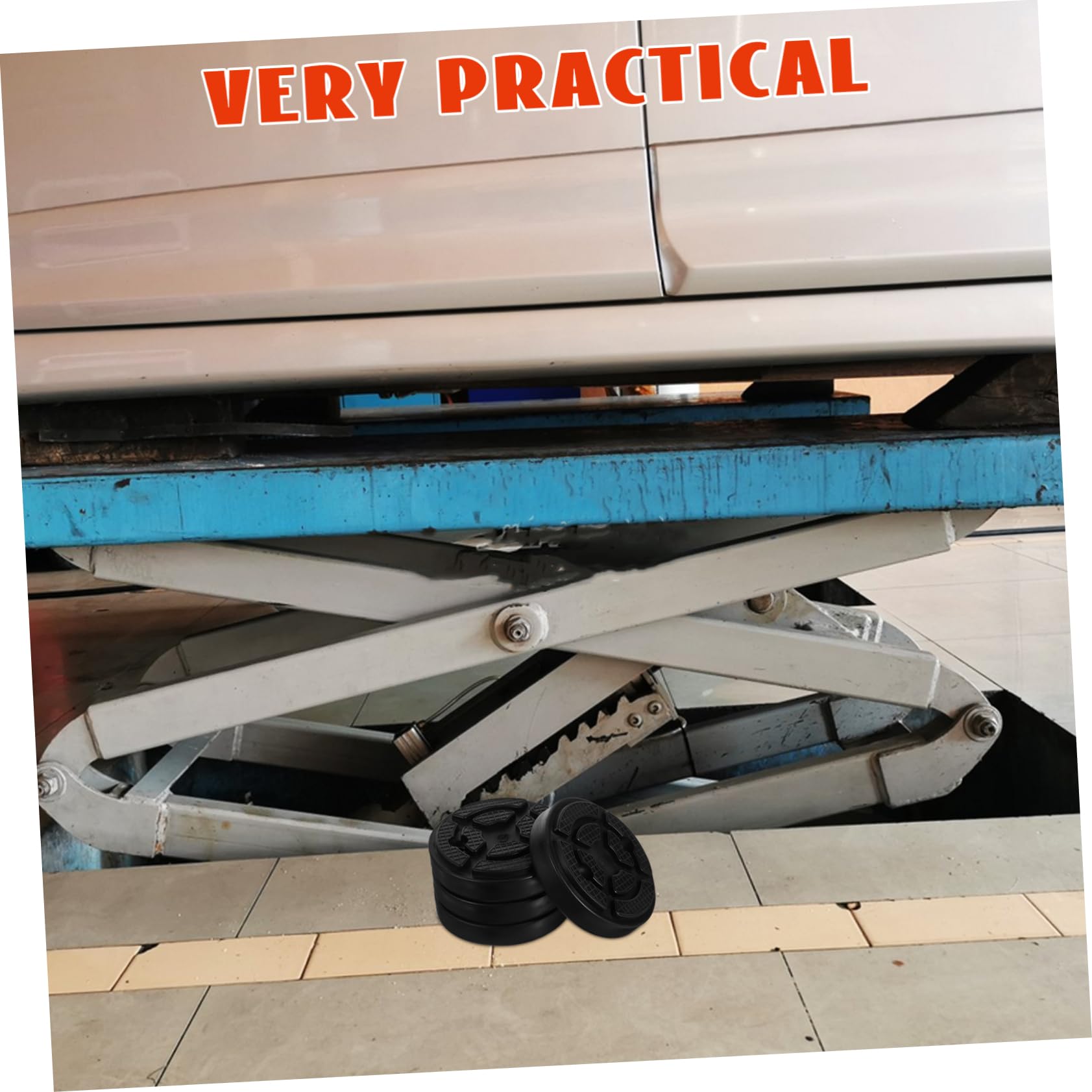Hebebühne Auto Mobile Hebebühne 4 Stück Gummi Auflagen für Lift