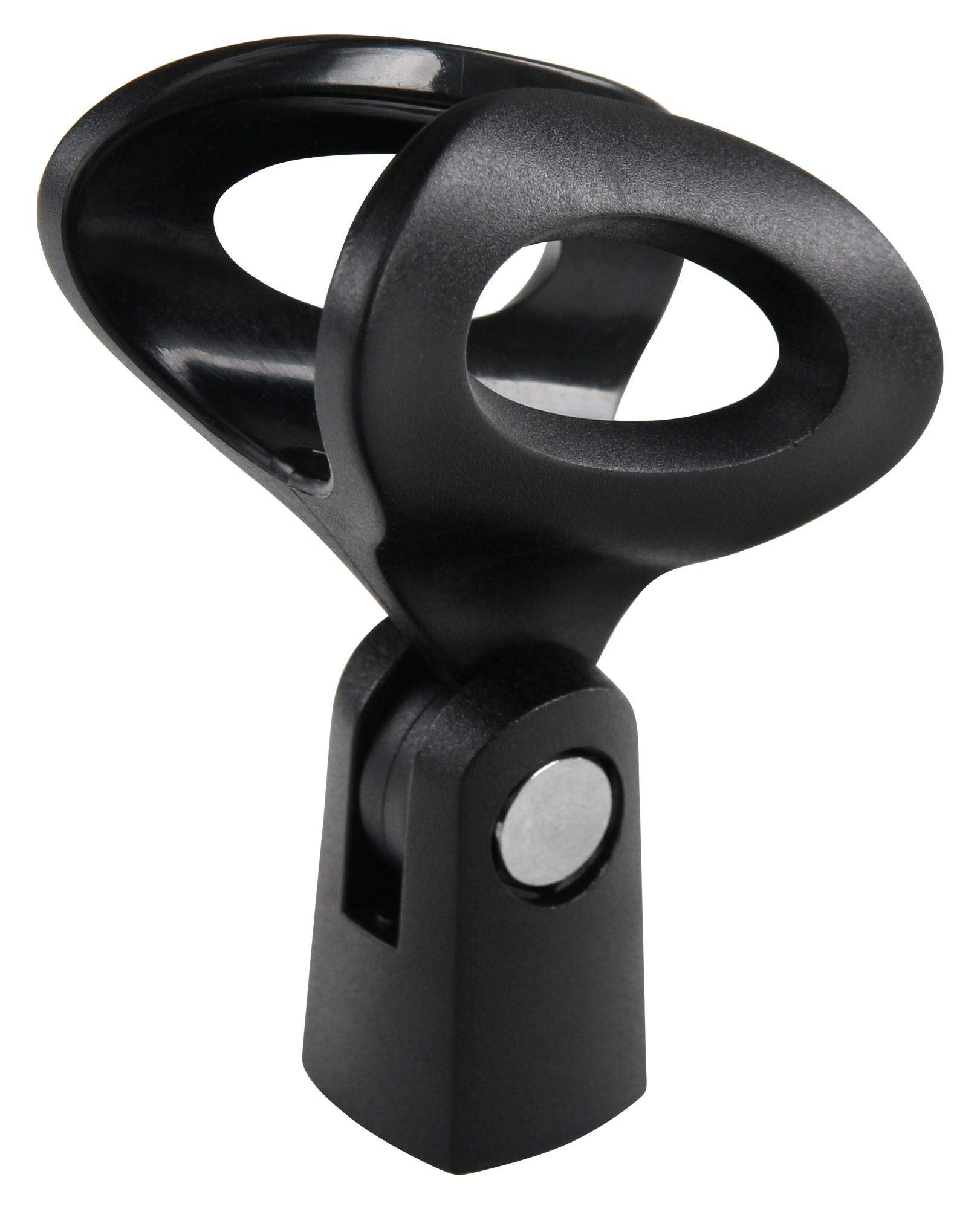 Pronomic Superstar Set de Micrófono (Set Completo, micrófono dinámico para Voz, Soporte de Brazo, Cable XLR de 5m, Pinza para micrófono) Negro