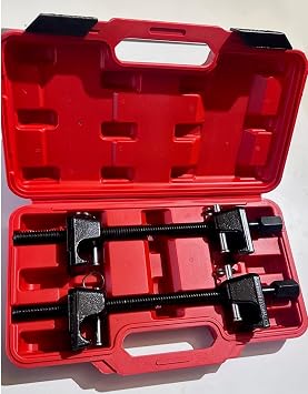 coil spring compressor, coil spring compressor heavy duty, car van coil spring compressor, coil spring compressor heavy duty pair of suspension clamps for vans, strut spring compressor kit
