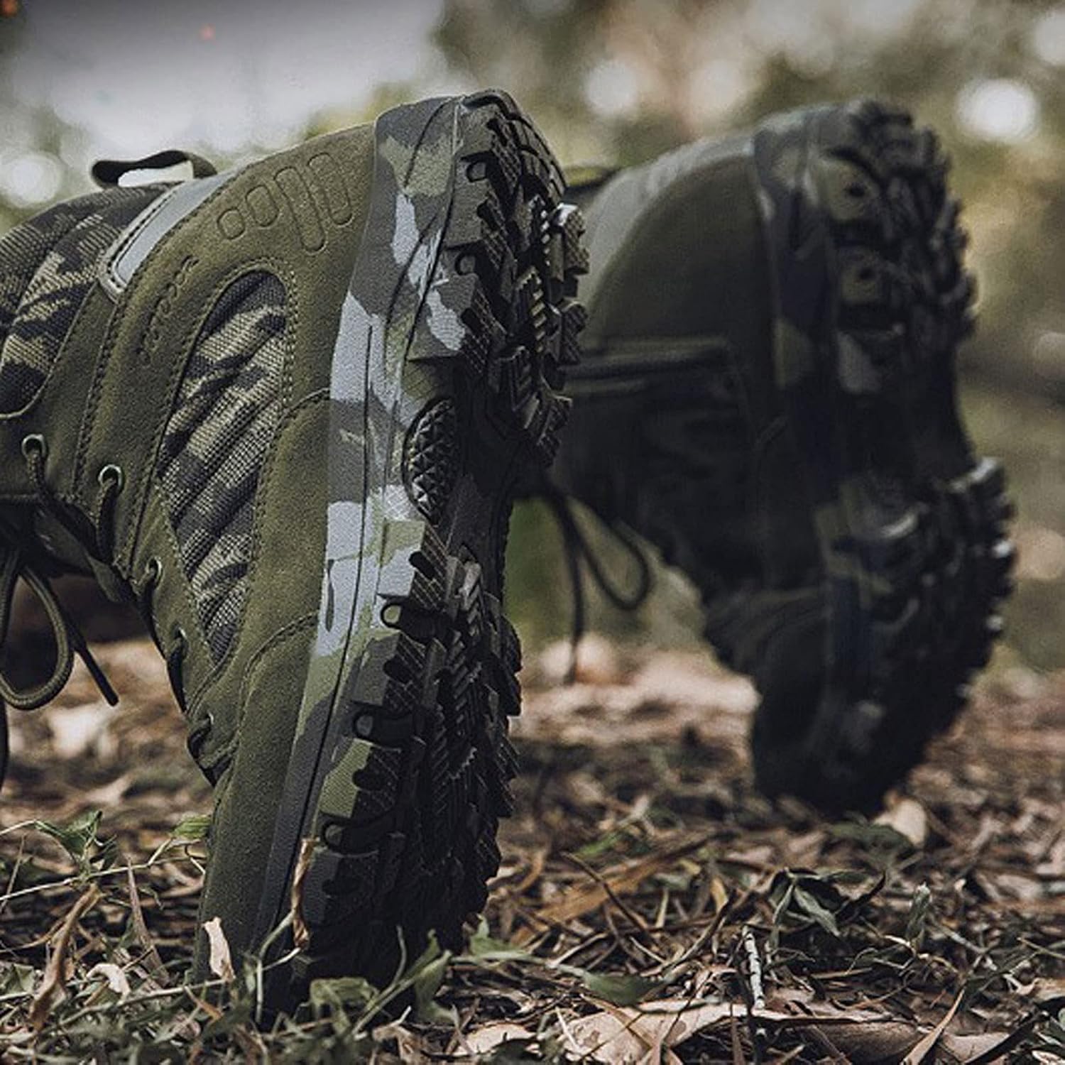 Yytcsjz High-Tops Combat Shoes, Tactical Boots, Outdoor Jungle Desert Camouflage Military Boots, Suitable for Outdoor, Leisure, Work, Walking, Hiking, Running