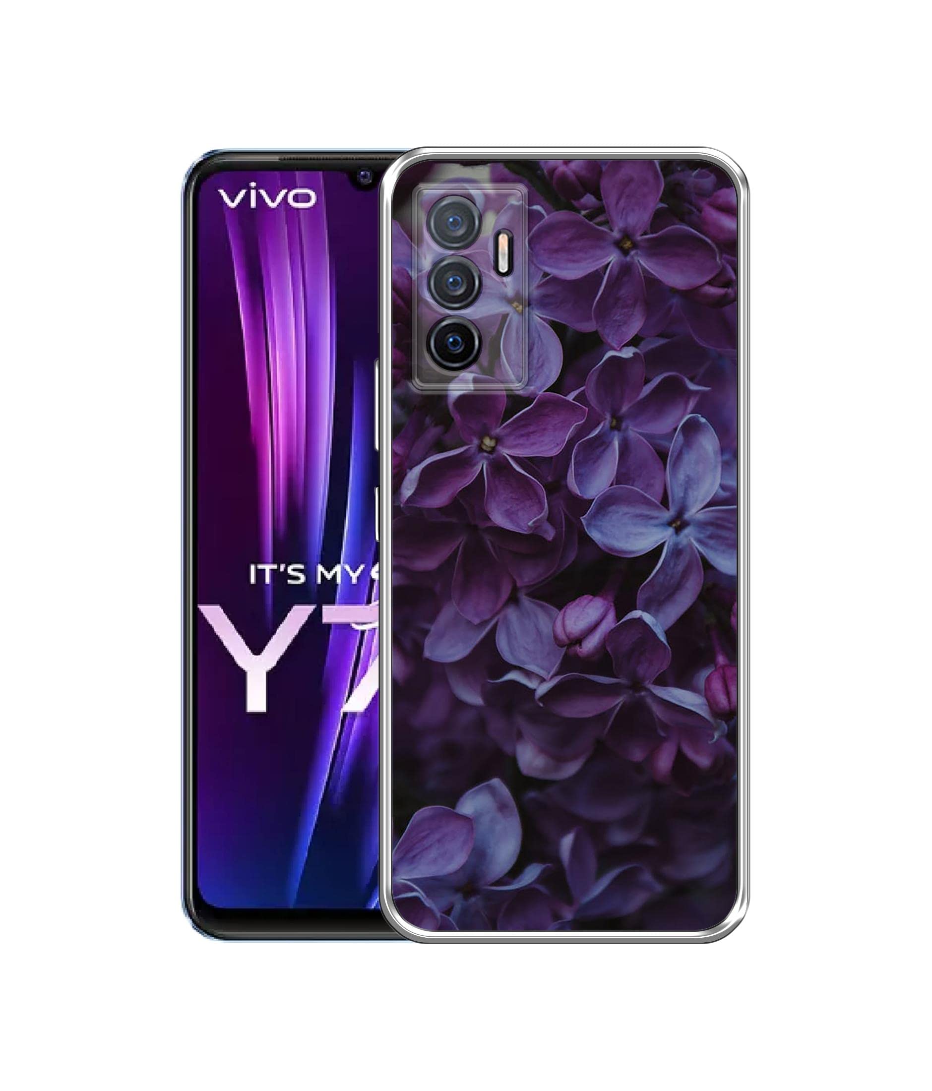 Amazon Brand- Solimo Basic Case for Vivo Y75 4G (Silicone_Multicolor) (B0B8H5F2GZ) Amazon Price History, Amazon Price Tracker