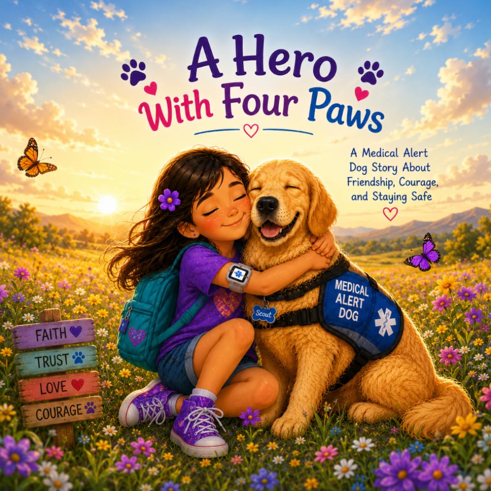 A Hero With Four Paws: A Medical Alert Dog Story About Friendship, Courage, and Staying Safe