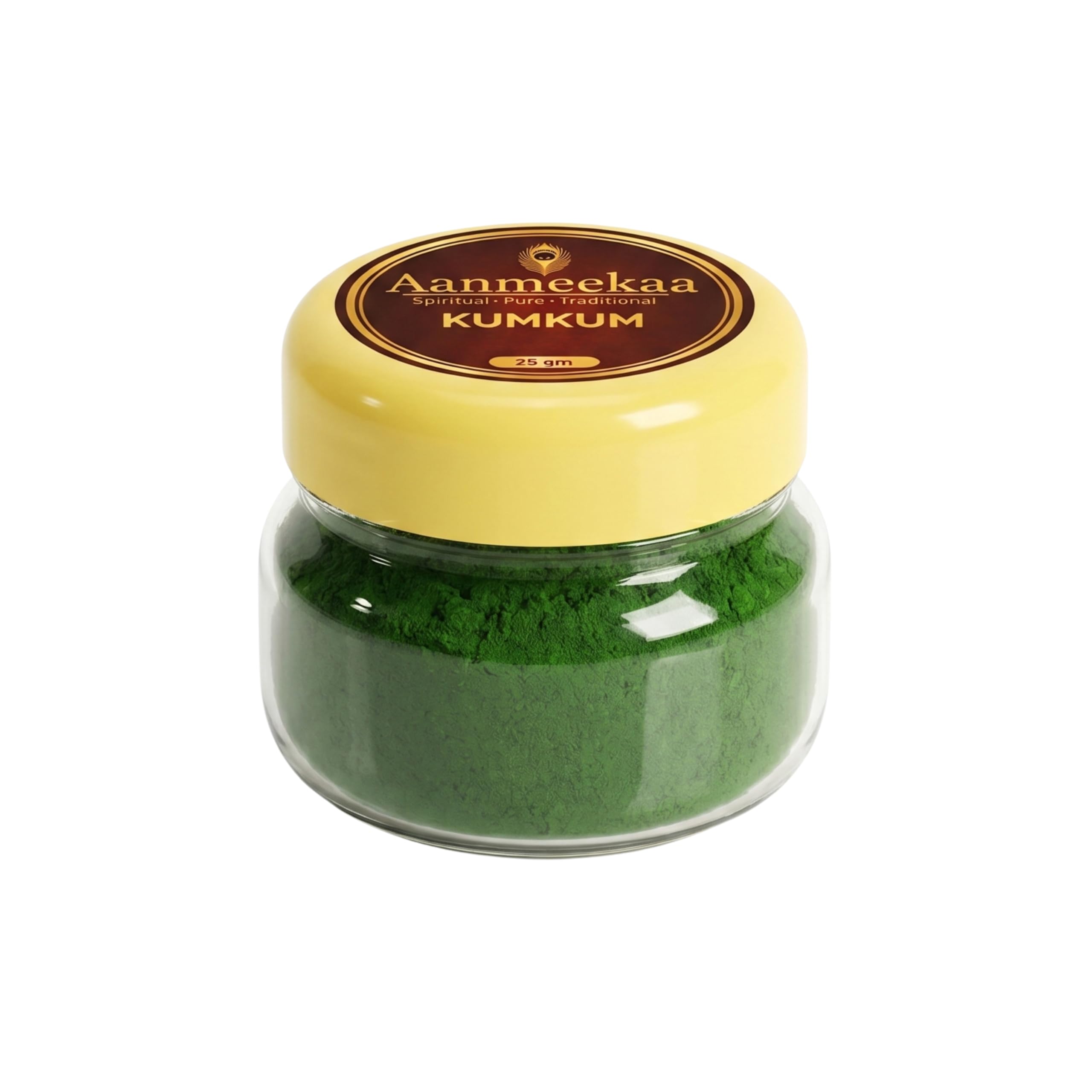 Kubera Green Thazhampoo Kumkum | Herbal Kumkum for Lakshmi & Kubera Pooja | Temple-Grade, Natural Color, Smooth Texture, Skin-Friendly, Long-Lasting (25g)-picture-29