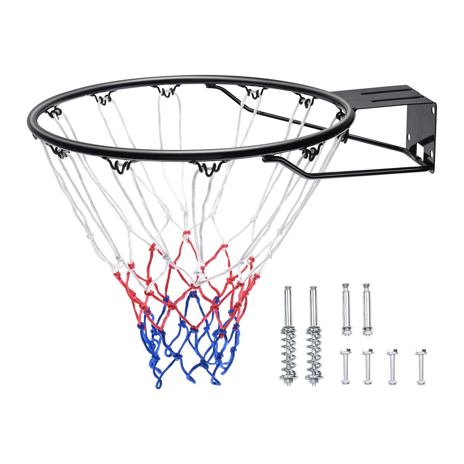 Happybuy Wall-Mounted Basketball Rim, Heavy-Duty 18
