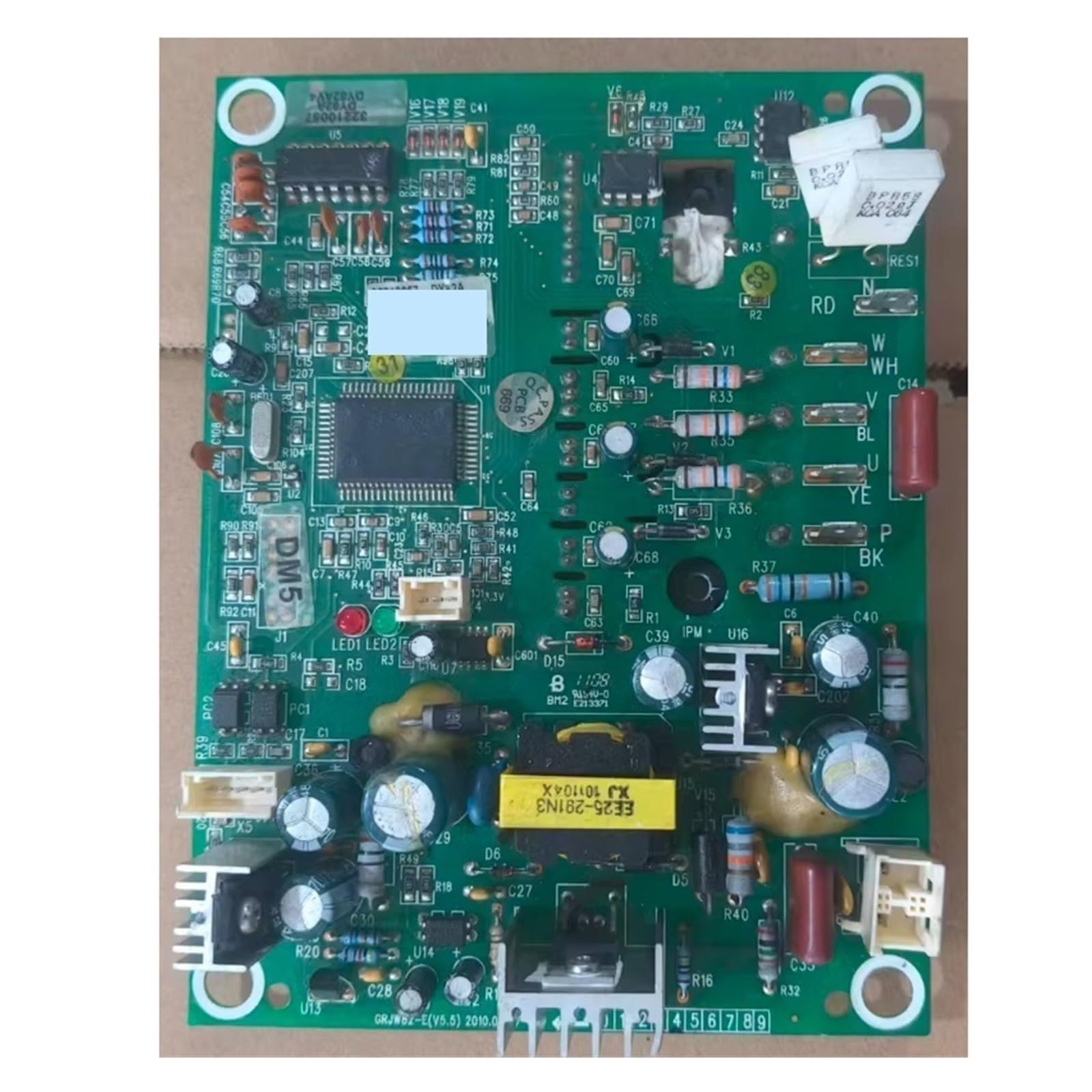 Compatible with Gree Air Conditioner 30038219 Mainboard W822 Control Board Computer Board GRJW82-A2 Air Conditioner Accessories(FAN BOARD)
