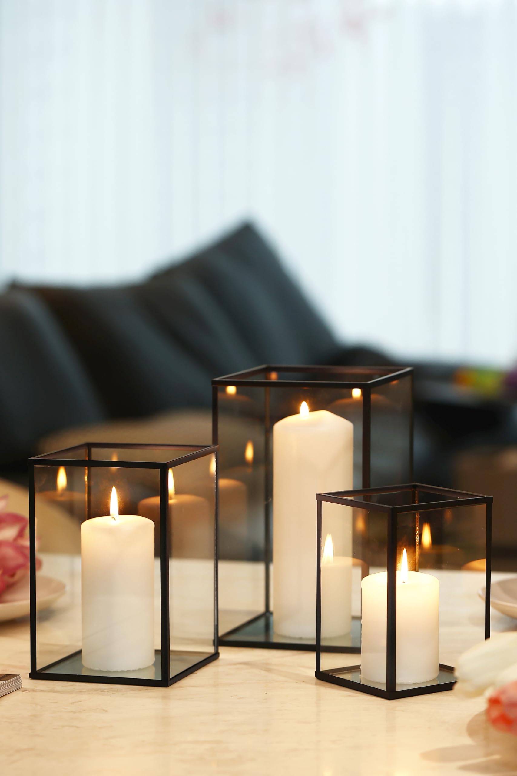 Hurricane candle holders wedding - België Hurricane candle holders wedding - België