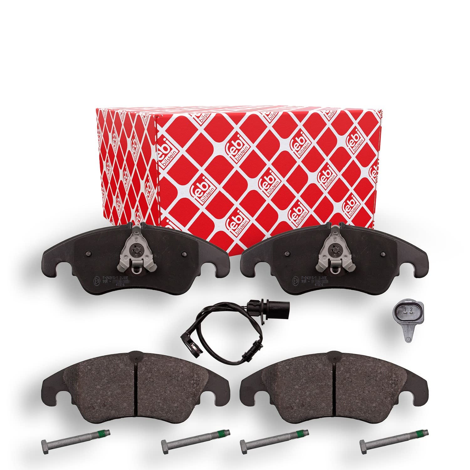 febi bilstein 116021 Brake Pad Set with bolts, 1 unit