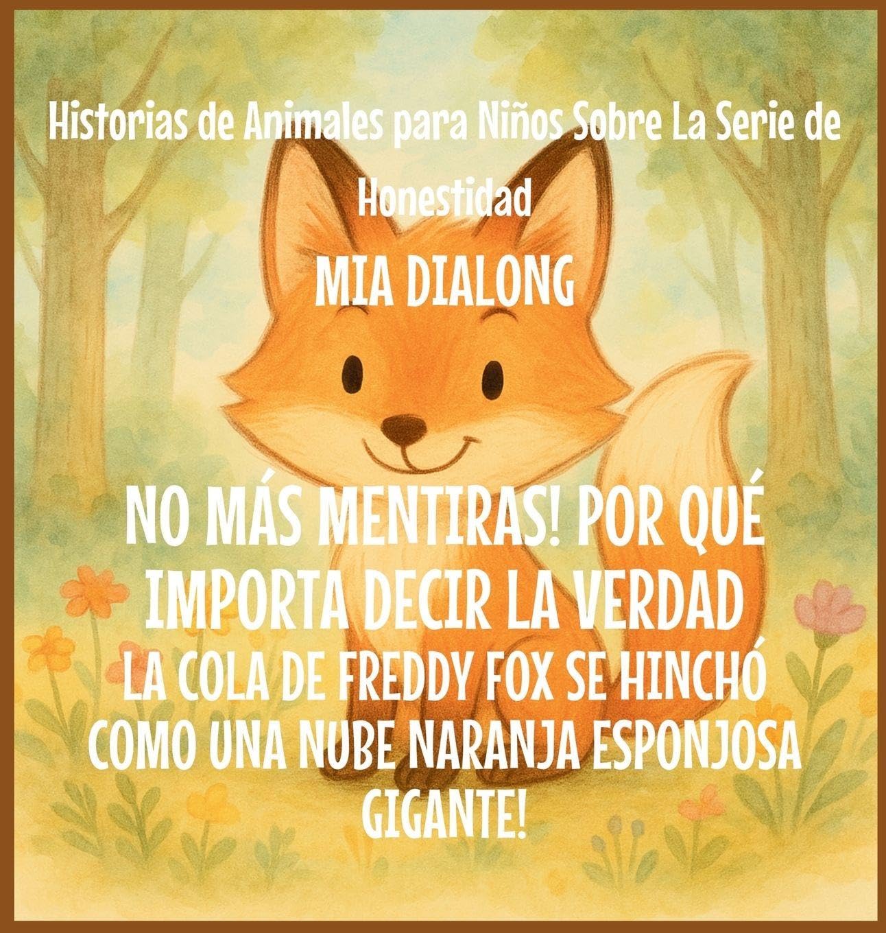 No Más Mentiras! Por qué Importa Decir la Verdad: La Cola De Freddy Fox Se Hinchó Como una Nube Naranja Esponjosa Gigante!: 3 (Historias de Animales Para Niños Sobre la Serie de Honestidad)