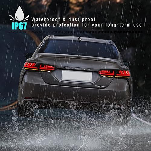 Miniatura 8 de TT-ABC Mods - Faros delanteros de triple haz para Toyota Camry 8 generación 2018-2023 Full LED (un par)