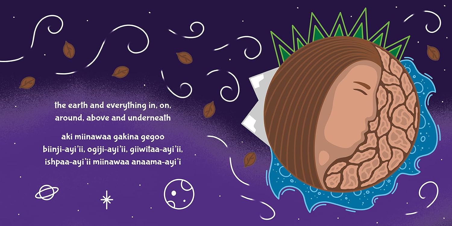 thankful / miigwechiwendam (English and Ojibwa Edition)