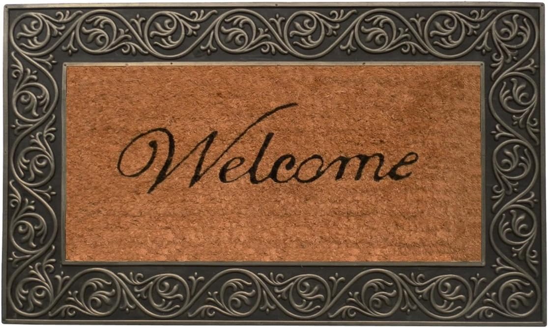 Calloway Mills 10002WELC Prestige Silver Welcome Doormat