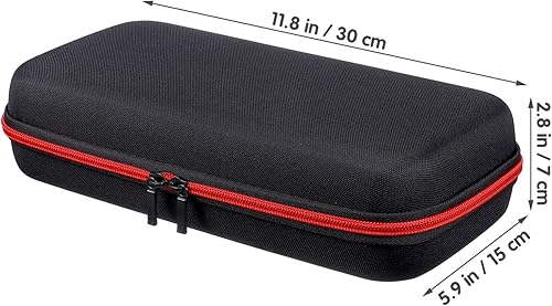Miniatura 2 de MAGICLULU Estuche de viaje para micrófono dual, estuche de viaje para micrófono, estuche de micrófono duro, bolsa de almacenamiento para viajes