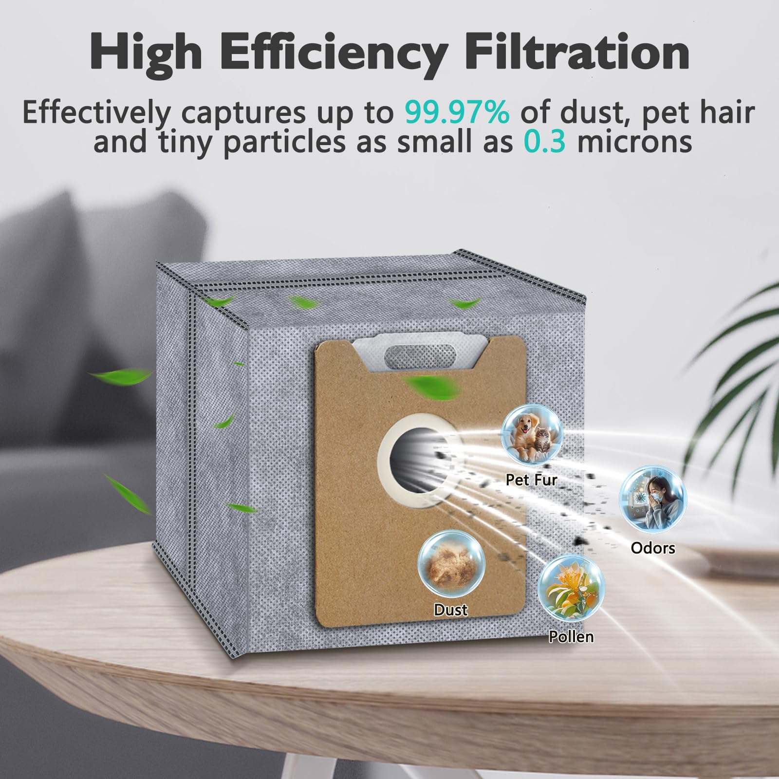 Amazon.com - Replacement Dust Bags for Eufy G40+ G40 Hybrid+ Robot