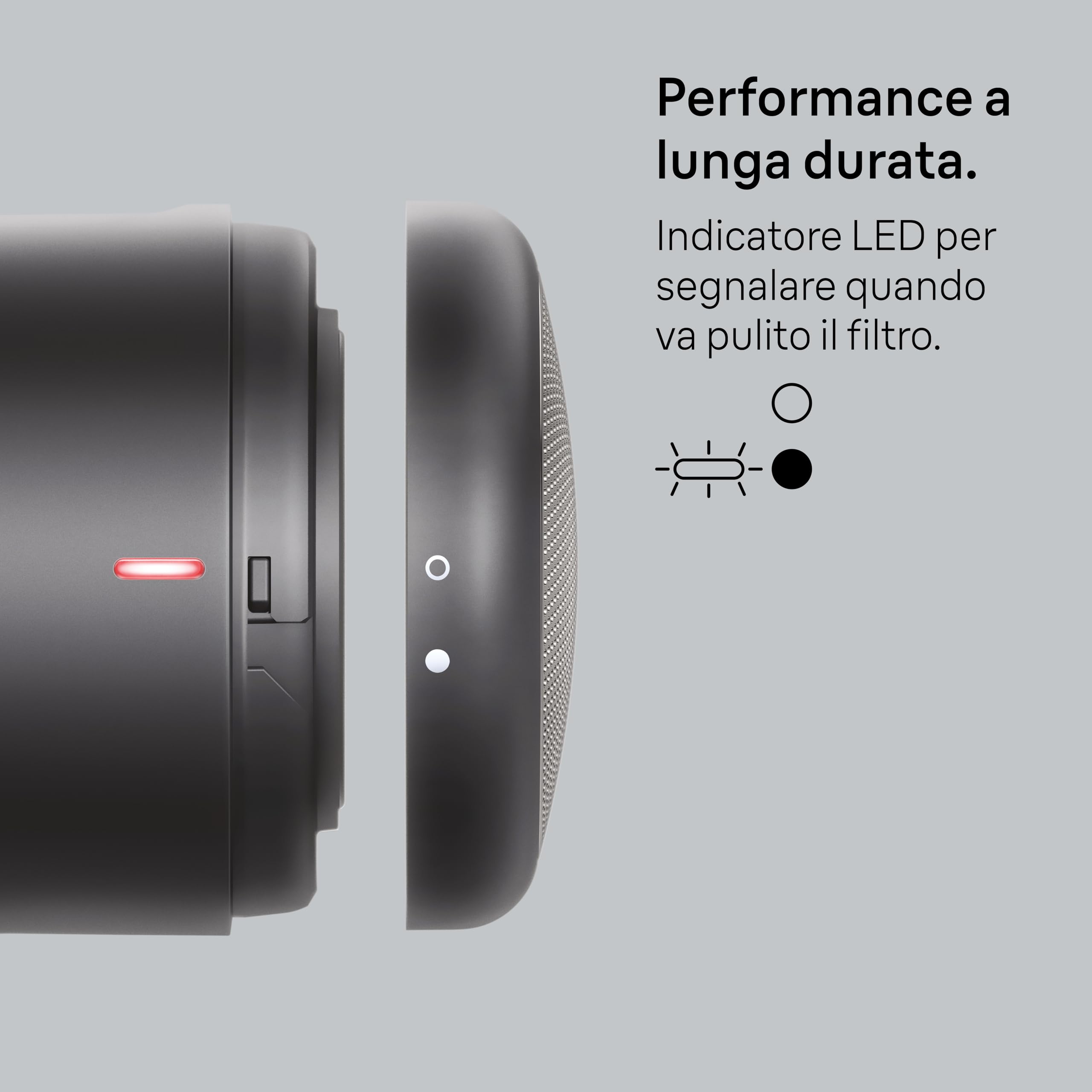 Asciugacapelli Braun HD4.2, alte prestazioni, diffusore e concentratore, Super IONTEC, motore HTDC 2100W, 3 temperature e 3 velocità, Satin Black metallizzato, protezione, risultati ottimali, BRHD425E