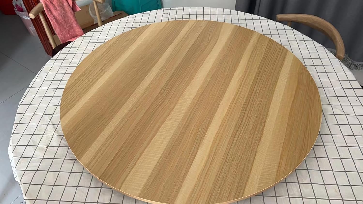 40'' 38'' 36'' 34'' 32'' 30'' 28'' 26'' 24'' 22'' 20'' 18'' 16'' 14'' Dia Round Dining Table Top, 1 Inch Thick Replacement Countertop Desk Slab Top for Leisure Patio Parties(Dia - 12''/30.5cm)