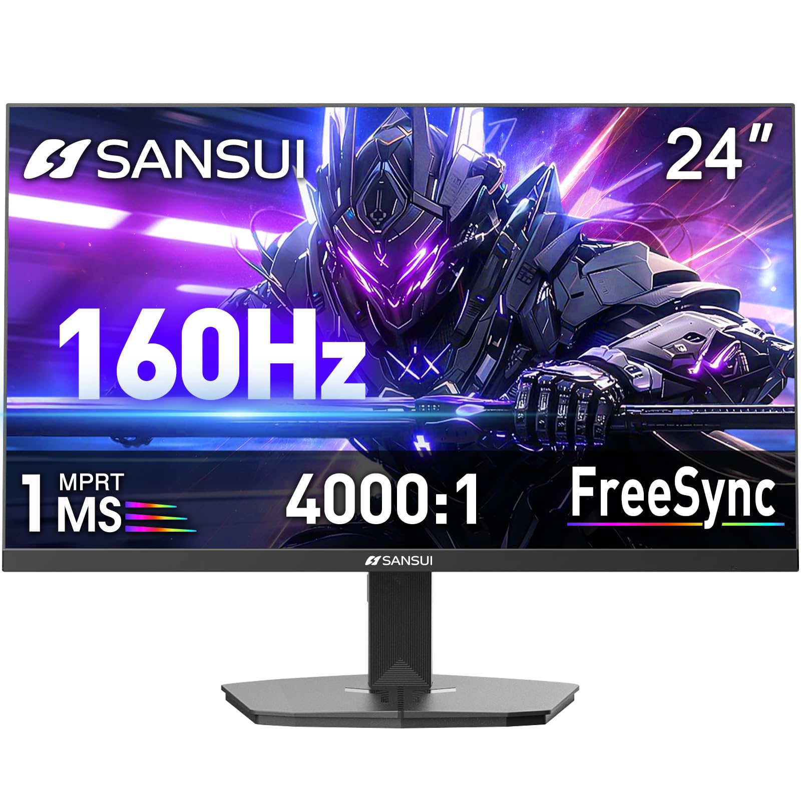 Amazon.co.jp: SANSUI 24インチ ゲーミングモニター 160Hz FHD 1080P