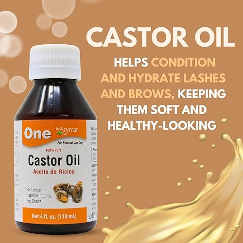 Miniatura 3 de Arymar Aceite de ricino Aceite de Ricino Hecho en Estados Unidos 100% puro 4 fl oz 4.0 fl oz Uno (4 fl oz)