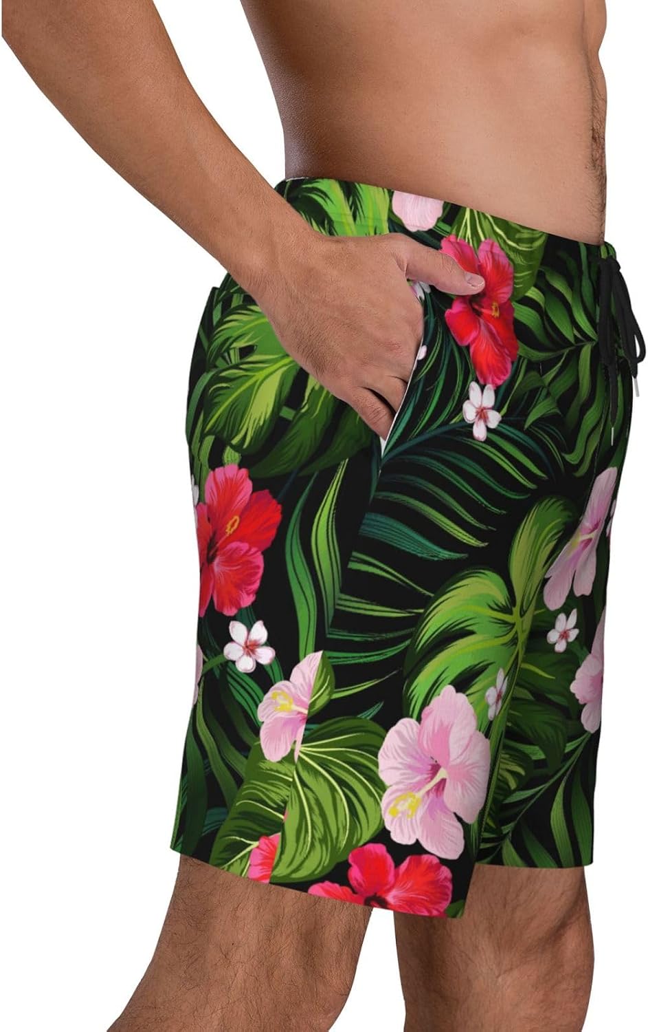 Quick Dry Mens Swim Trunks with Mesh Lining,Swimsuit Board Shorts Beach Pants Swimwear Bathing Suits