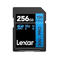 Lexar High-Performance 800x PRO 256GB Scheda SD, UHS-I 150 MB/s Lettura