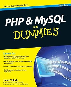 PHP & MySQL For Dummies, 4th Edition